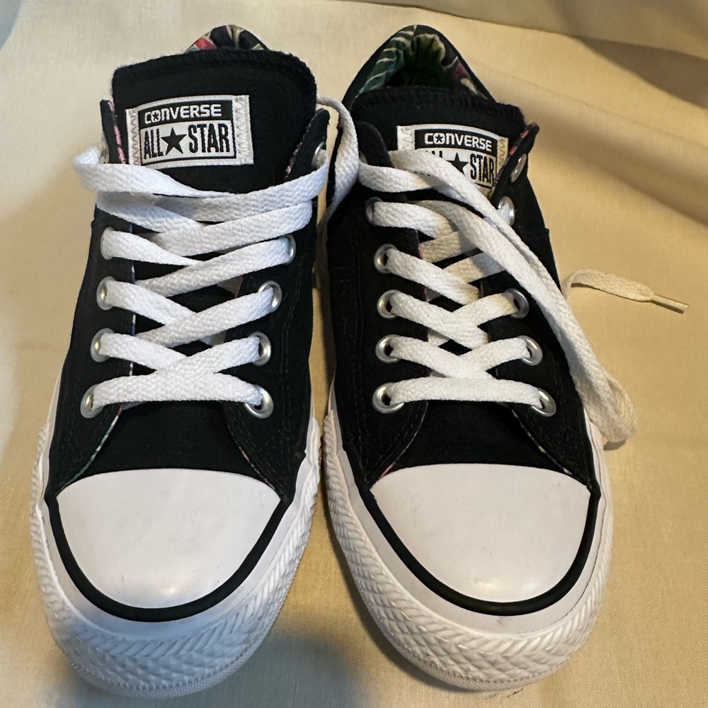 Converse All Star Women’s Madison Fat tongue Black Size 7
